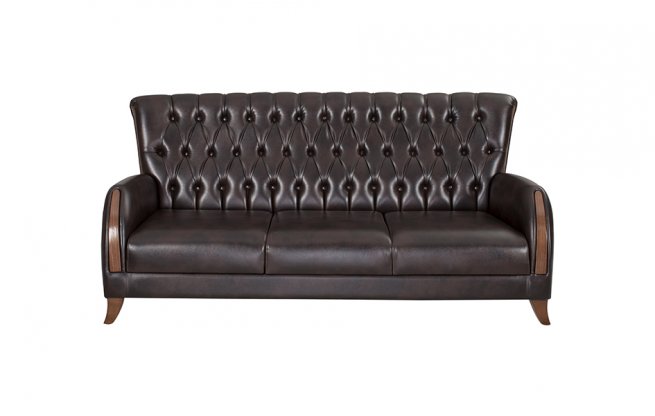 King Quilted Office Sofa