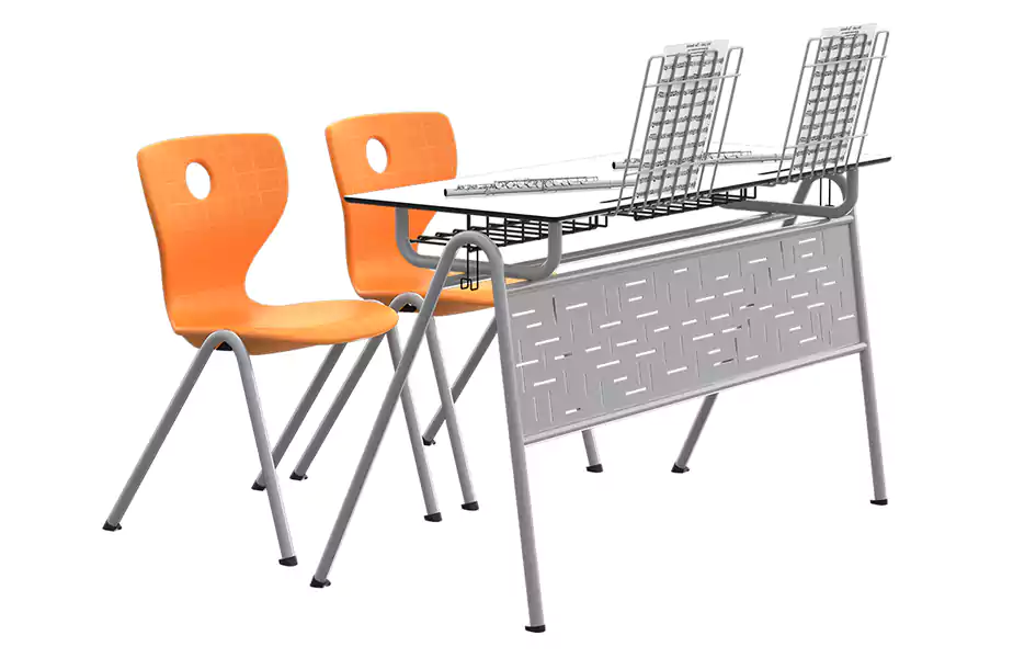 Nora Double School Desk Series