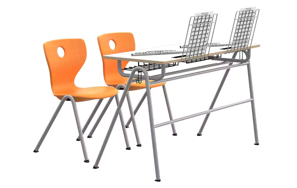 Nora Double School Desk Series